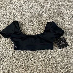 Kandi Kouture Black Crop Top
